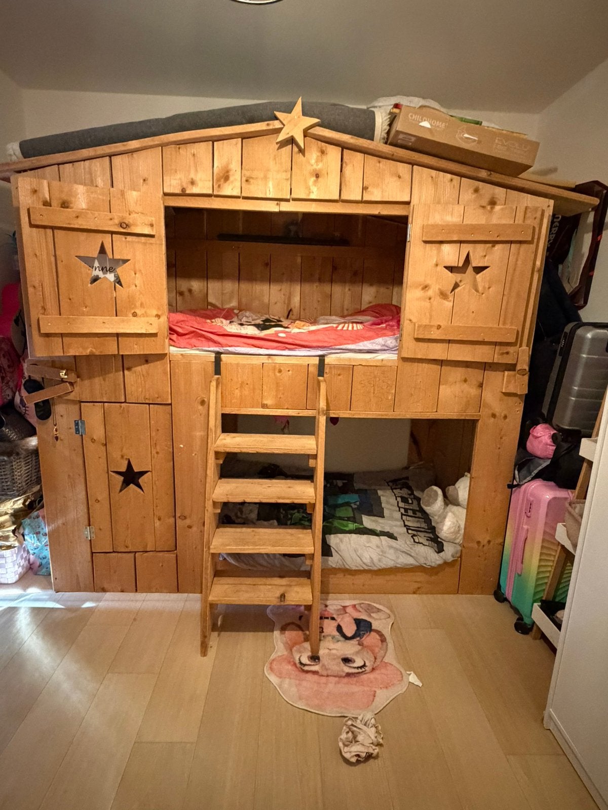 Boomhut stapelbed, Enlèvement, Comme neuf, Lits superposés