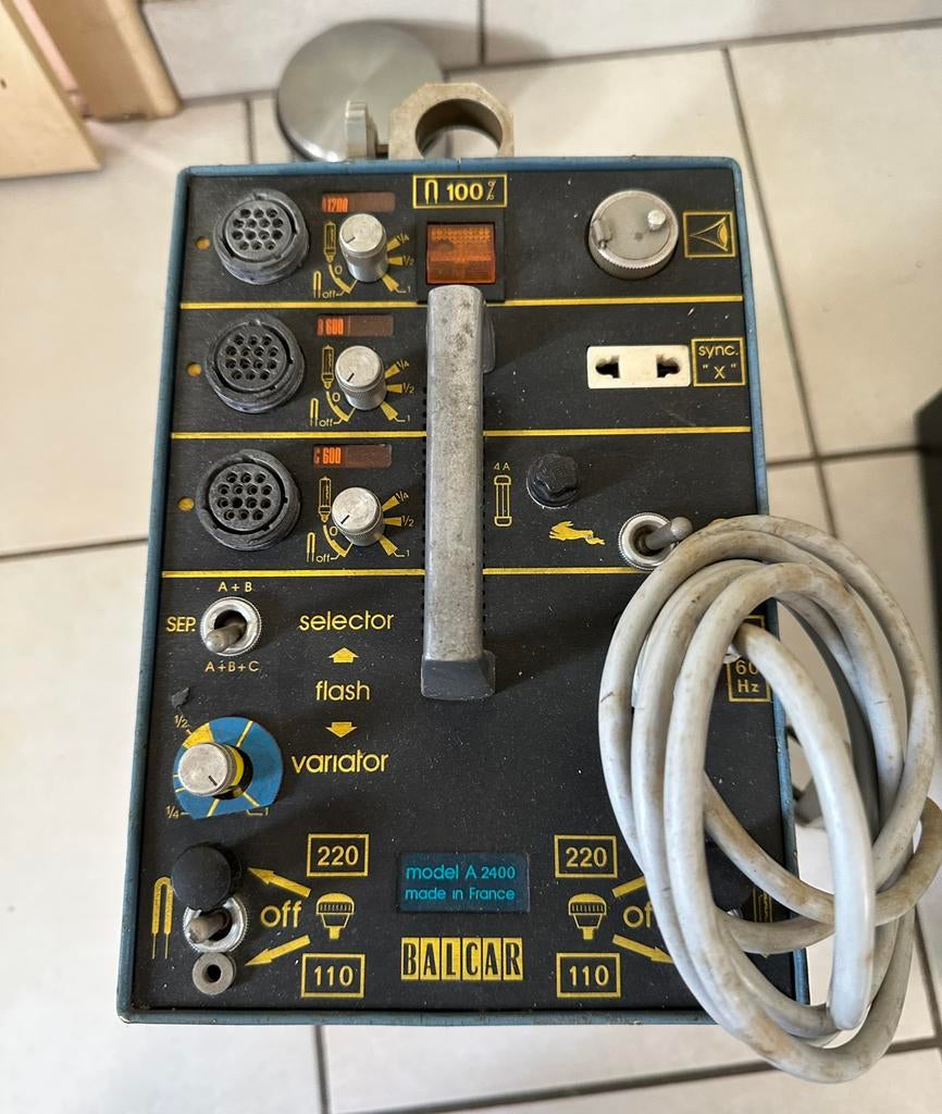 Balcar A 2400, Télécoms, Utilisé