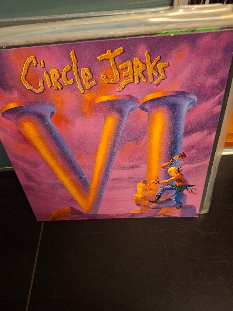 lp - circle jerks - VI - bak 6, LP, Ophalen of Verzenden, Zo goed als nieuw, 12 inch