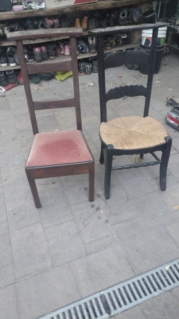 kerkstoelen, Ophalen