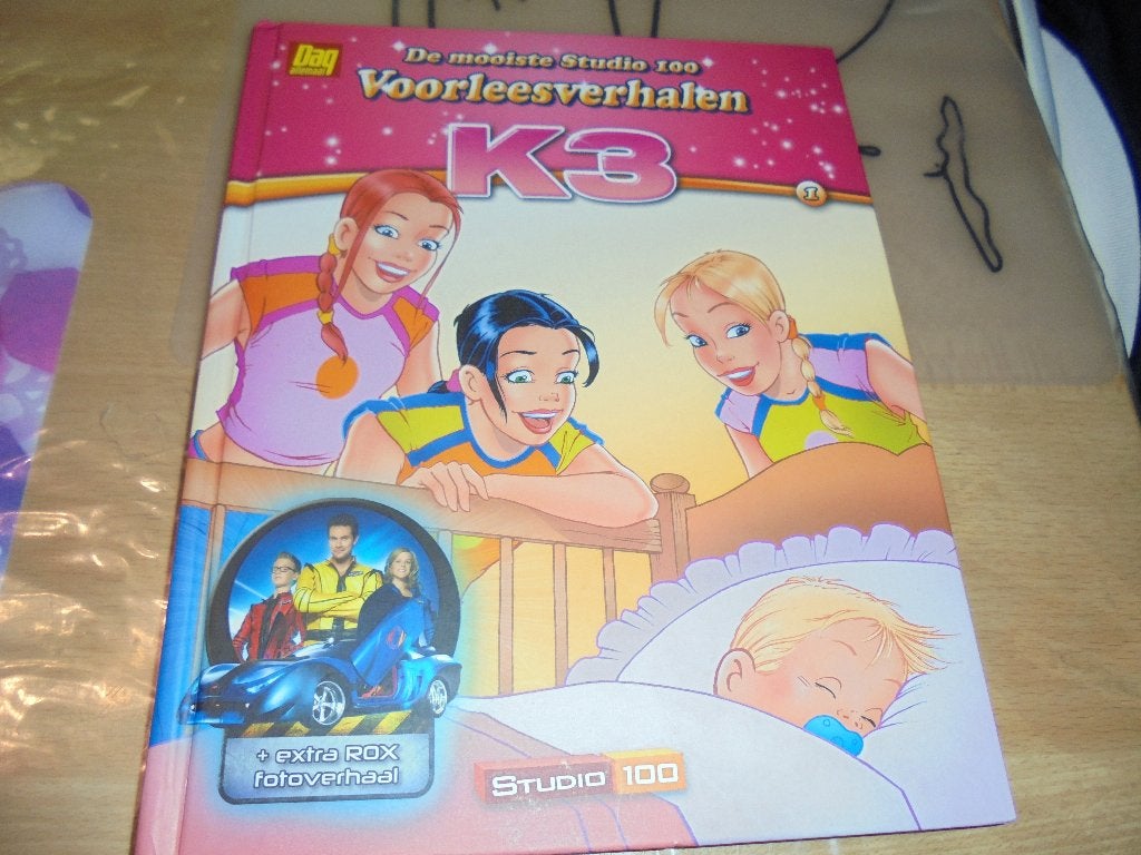 K3 verhalenbundel + extra ROX fotoverhaal, Ophalen of Verzenden, Zo goed als nieuw