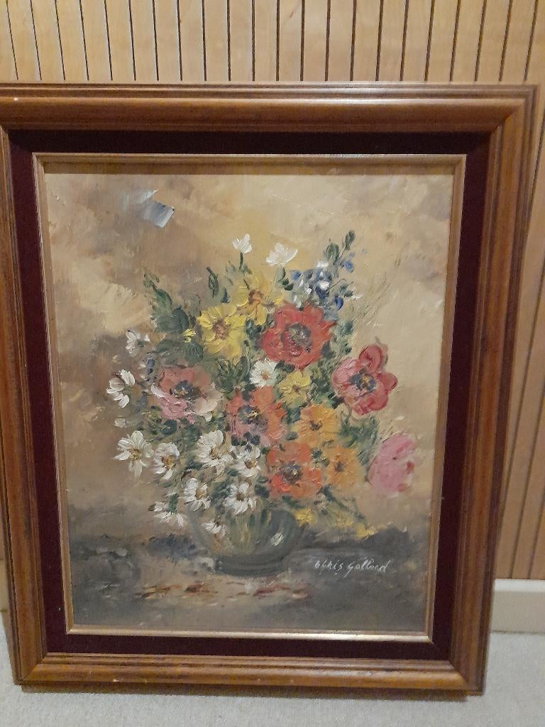 cadre peinture sur toile, Enlèvement