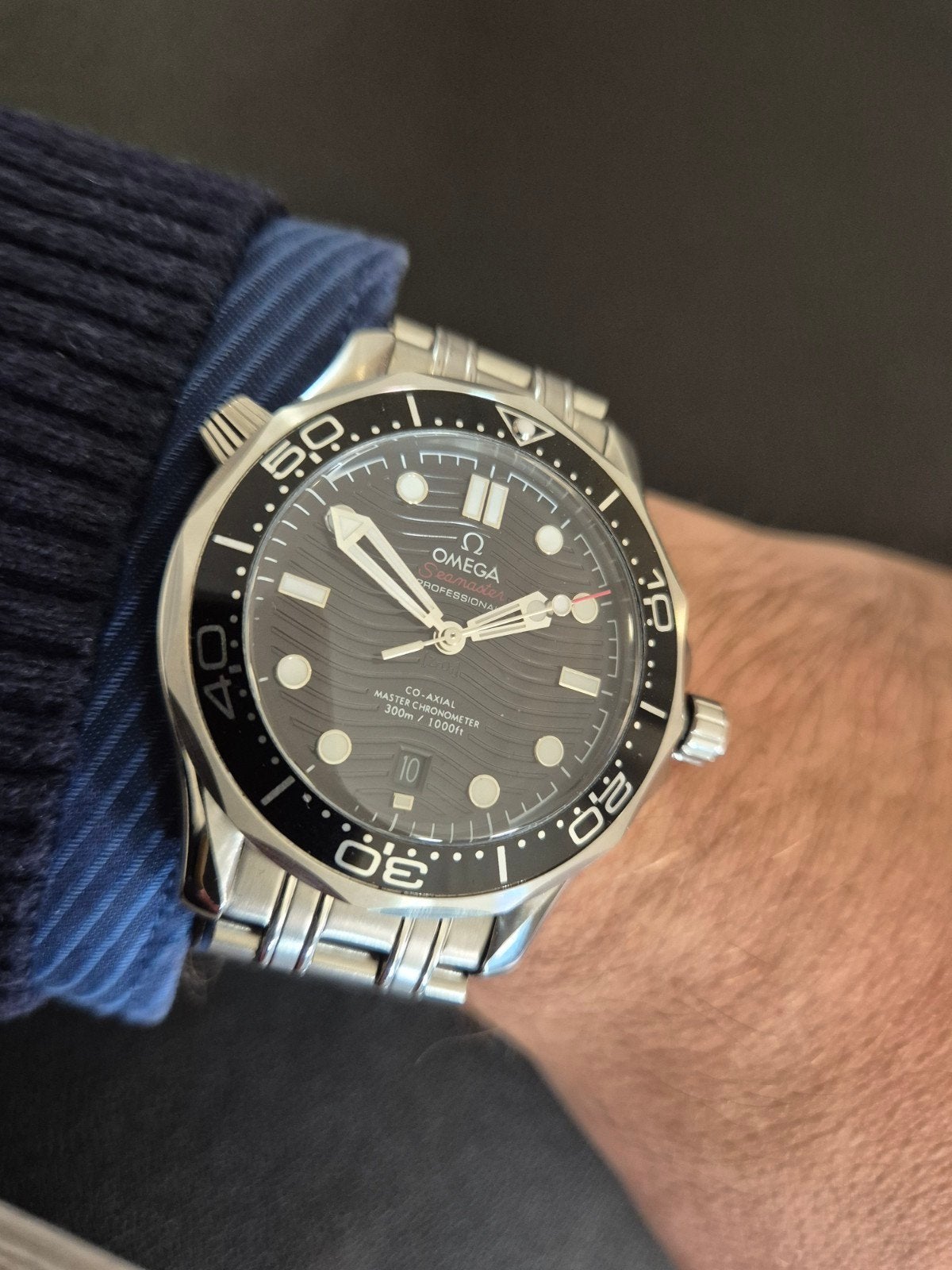 Omega Seamaster Diver 300M, Montre-bracelet, Enlèvement, Omega, Acier