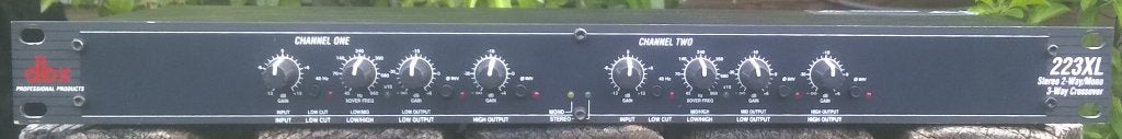 Crossover 2-weg DBX 223XL, Musique & Instruments, Enlèvement ou Envoi, Utilisé, Autres types