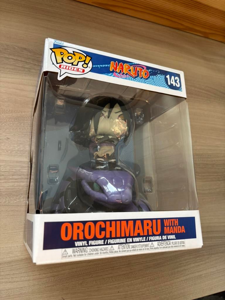 Funko Pop! Naruto #143 Orochimaru with Manda Vinyl Figure, Enlèvement ou Envoi