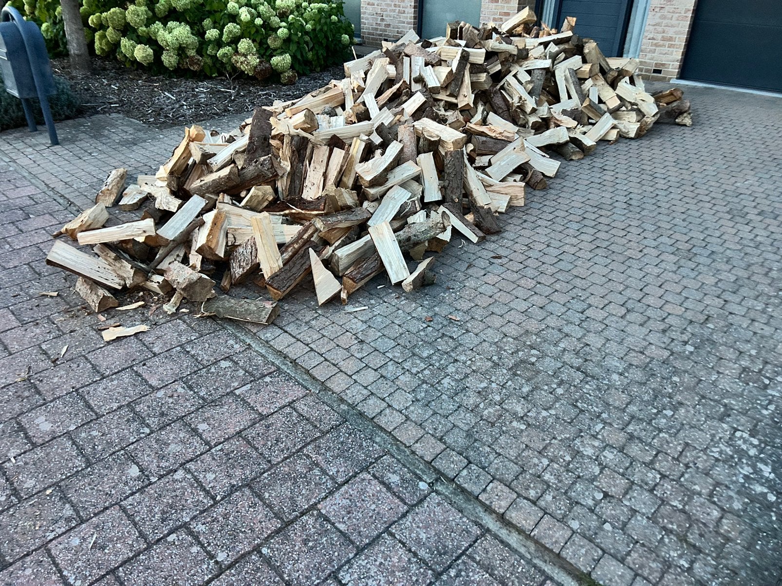 DROOG brandhout van naaldbomen, Tuin en Terras, 6 m³ of meer, Ophalen, Overige houtsoorten, Blokken