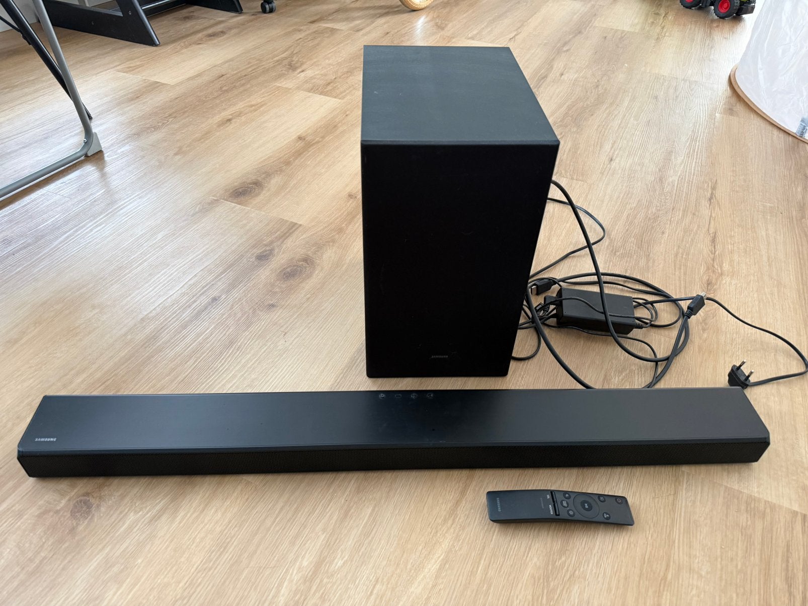 Samsung– Soundbar met Subwoofer, Enlèvement, Comme neuf