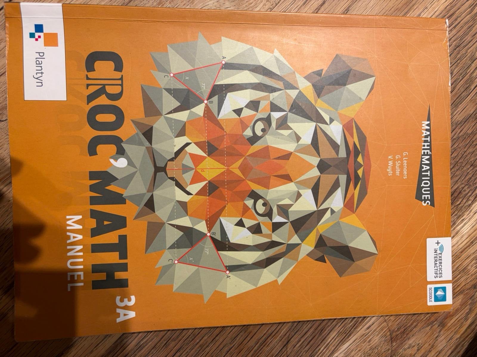 Croc math 3eme, Livres, Enlèvement ou Envoi, Utilisé, Secondaire, Mathématiques A