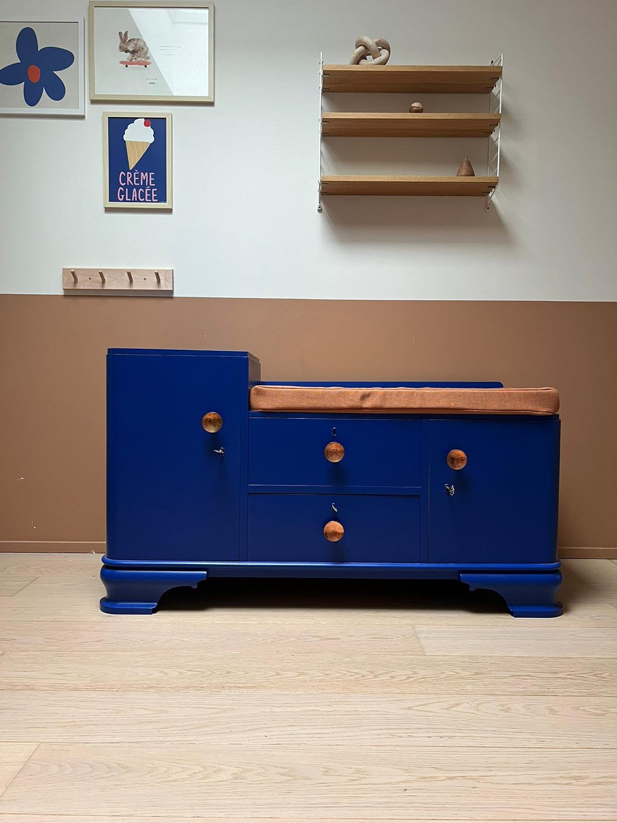 Meuble banquette, Maison & Meubles, Armoires | Commodes, Comme neuf, Moins de 100 cm, 100 à 150 cm, 1 ou 2 tiroirs, Enlèvement