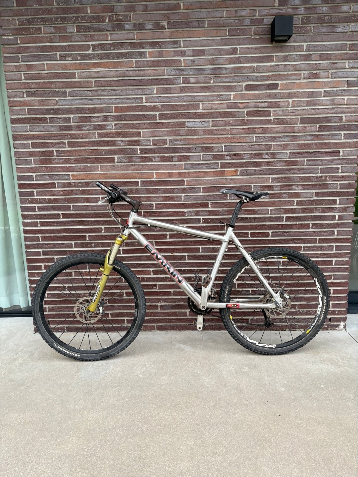 VTT marin 26 pouces - Deore XT - RockShox, Autres marques, Enlèvement, Utilisé, Hommes