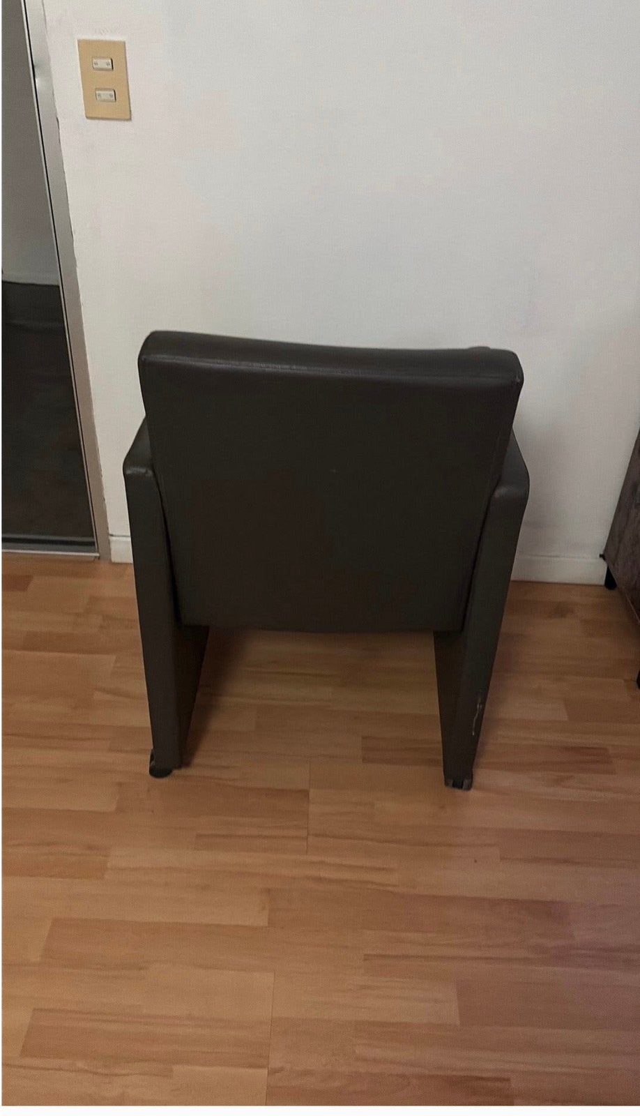 Stoelen met willetjes 6 stuks, Enlèvement, Brun