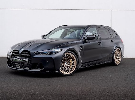 BMW M3 Competition Touring - BTW - Keramisch - Full option, Auto's, Automaat, Dealer onderhouden, 375 kW, Zwart