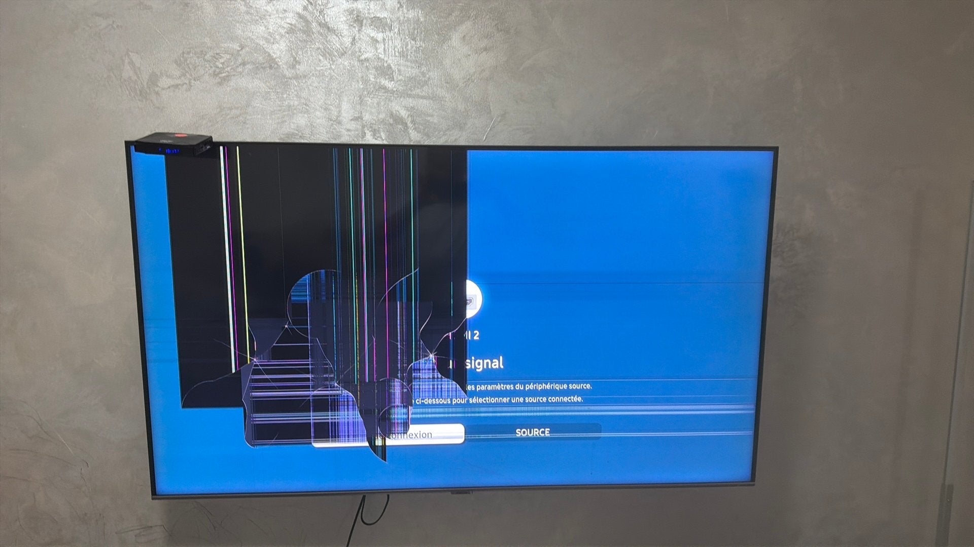 Samsung smart-tv van 55 inch, Audio, Tv en Foto, Ophalen, QLED, 50 Hz, Samsung