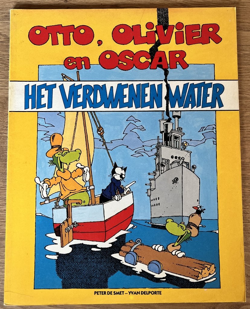 Otto, Olivier en Oscar - Het verdwenen water -1e(1984) Strip, Une BD, Enlèvement ou Envoi, Comme neuf