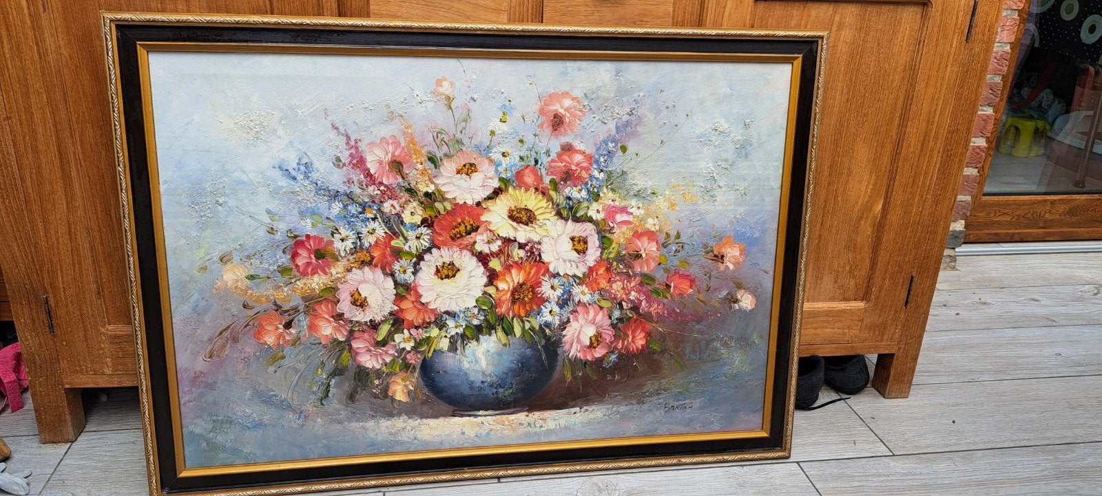 peinture huile Barton, Antiek en Kunst, Ophalen
