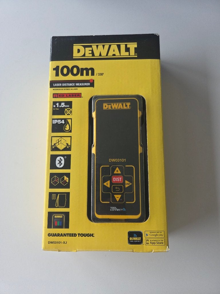 Dewalt laser afstandsmeter DW03101-XJ, Doe-het-zelf en Bouw, Ophalen of Verzenden