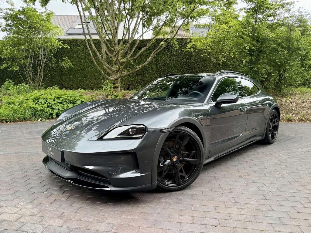Porsche Taycan 4 Cross Turismo 105kWh/BOSE/Pano/ACC/Top!, Autos, Cuir, Argent ou Gris, Achat, Entreprise