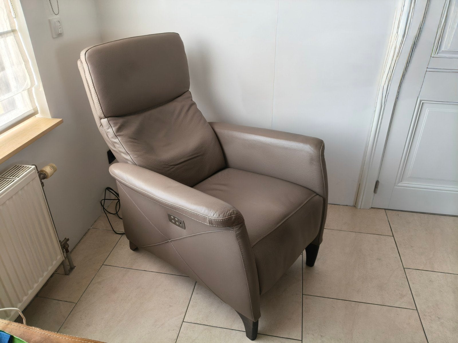 siège avec fonction relax, Enlèvement, Utilisé, Cuir