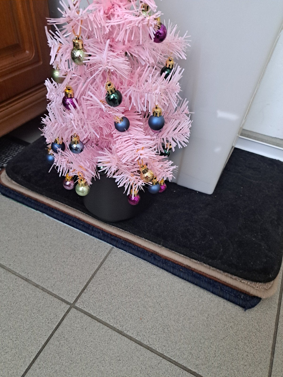 Mini kerstboom, Ophalen