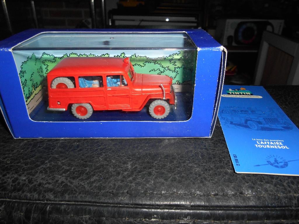 Voiture Tintin 57 avec certificat, Enlèvement ou Envoi, Tintin