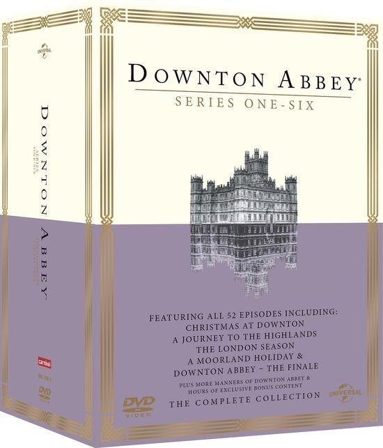 Downton Abbey - Complete Collection (23xDVD BOX) TV-Serie, Cd's en Dvd's, Bonusmateriaal, Engels, Nederlands, Drama