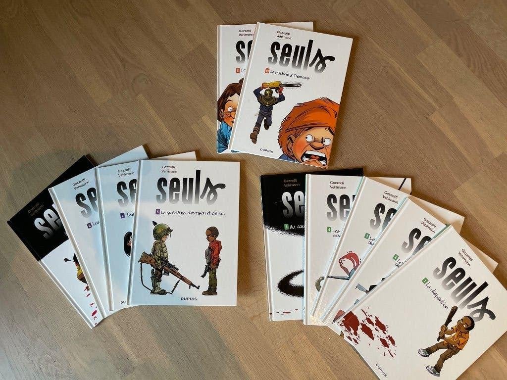 bande dessinée "Seuls"Tomes 1 à 11, Livres, BD, Plusieurs BD, Gazzotti - Vehlmann, Comme neuf, Enlèvement