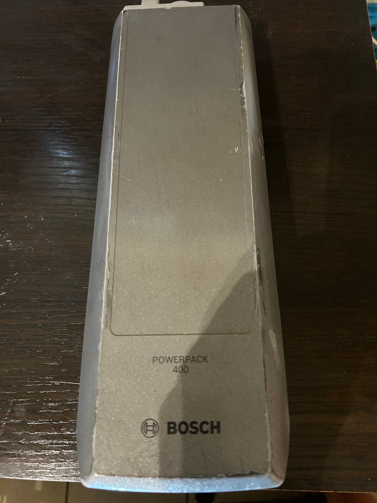 Bosh snellader 36V  4A. Output en boschpowerpak 400, Zo goed als nieuw