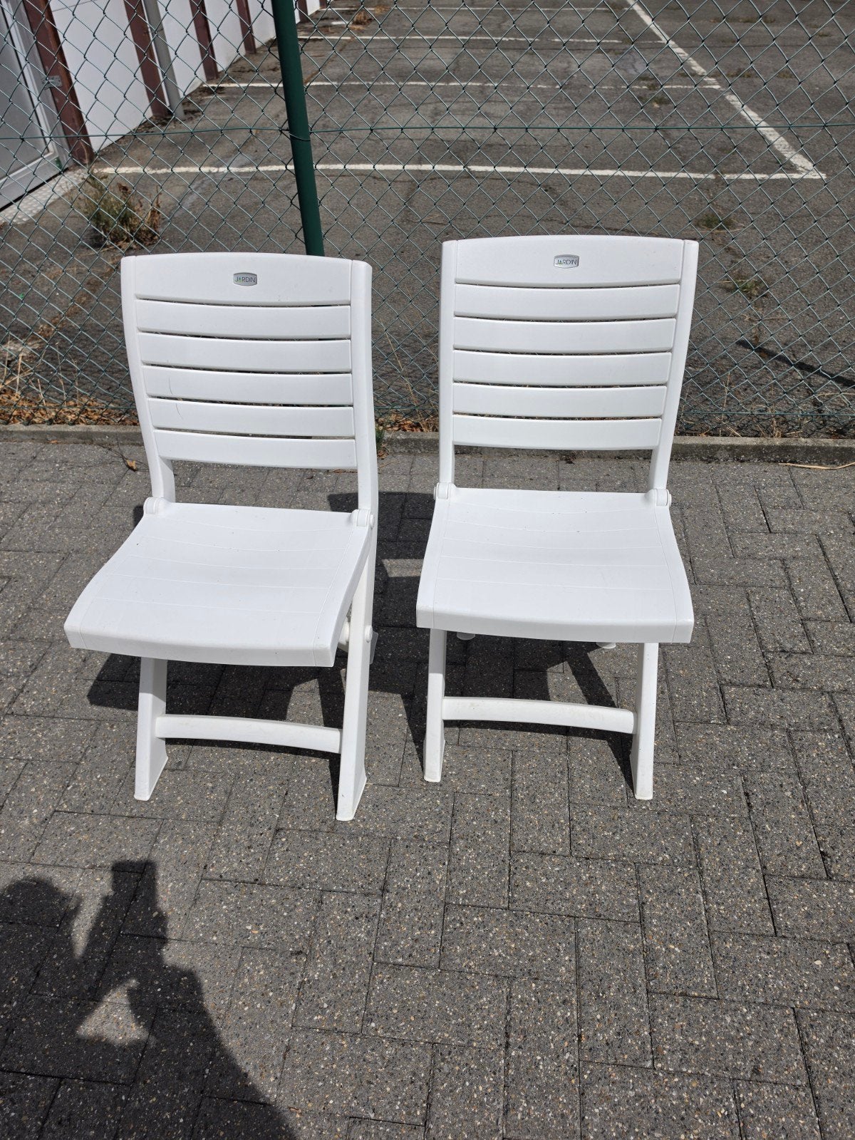 2 terrasstoelen, Tuin en Terras, Ophalen