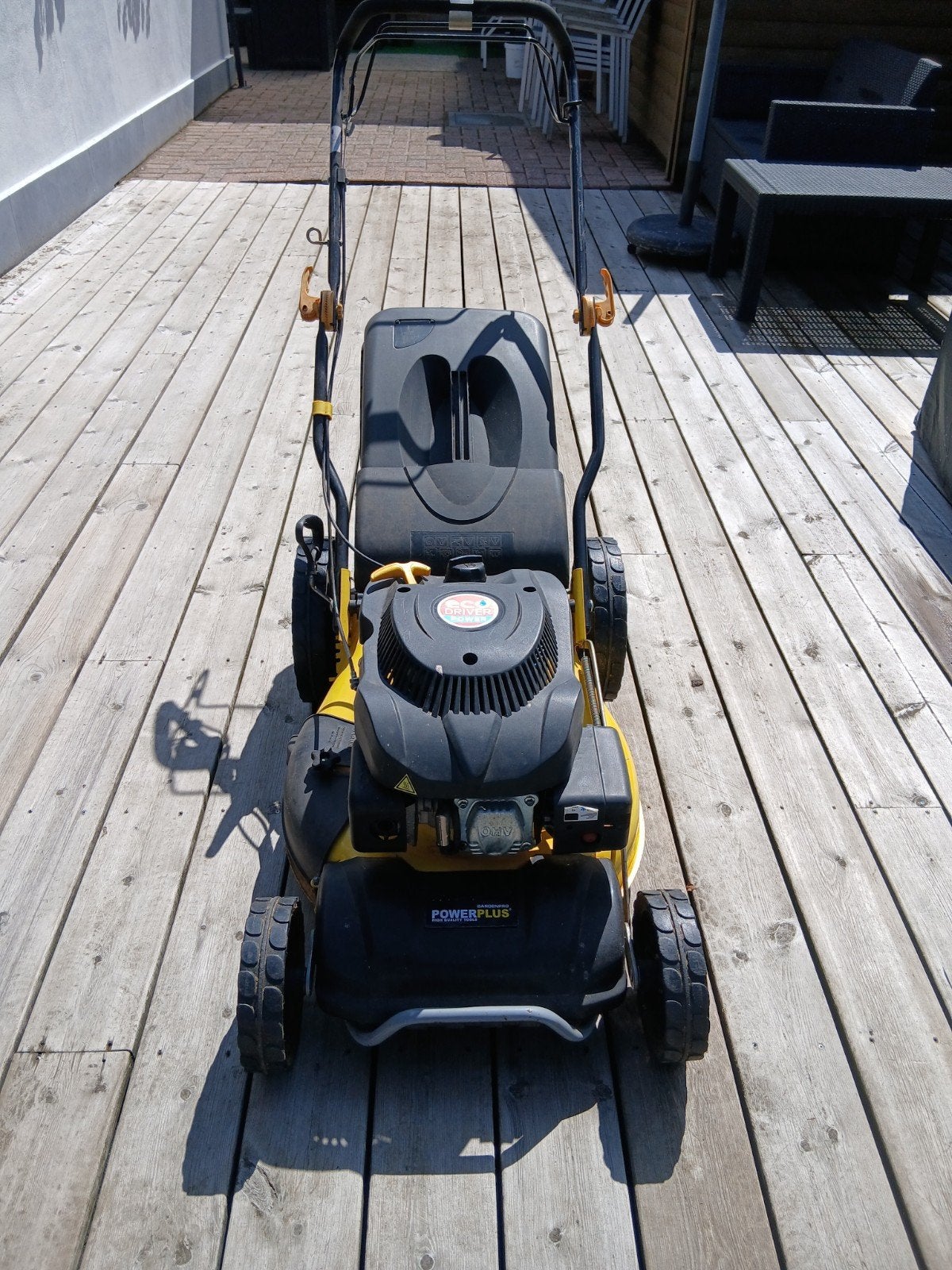Powerplus zelftrekker., Jardin & Terrasse, Tondeuses à gazon, Tondeuse rotative, Tondeuses à gazon à essence, Utilisé, Powerplus