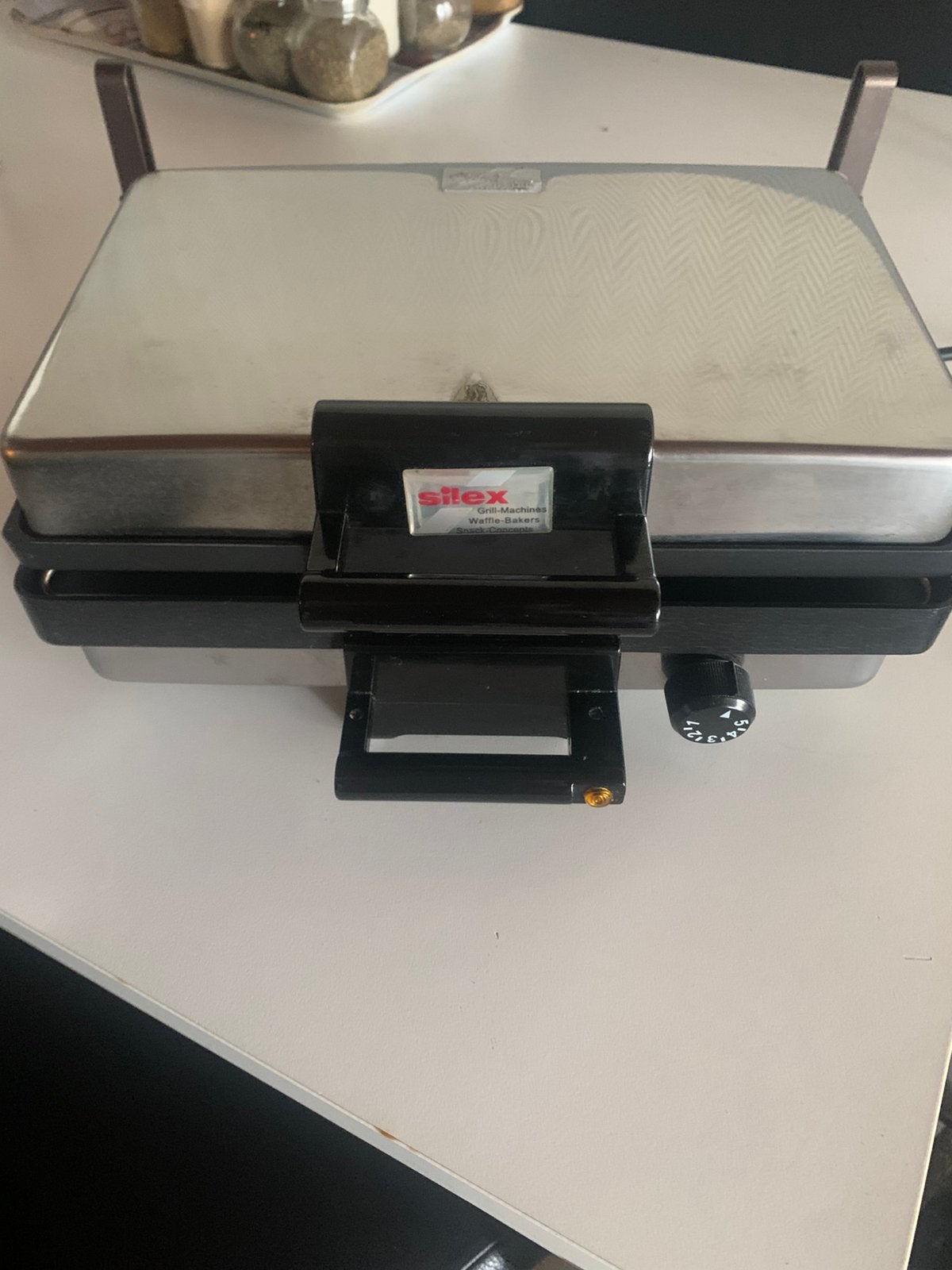 Silex Lahmacun Wafel contactgrill 1x gebruikt.!, Ophalen, Zo goed als nieuw