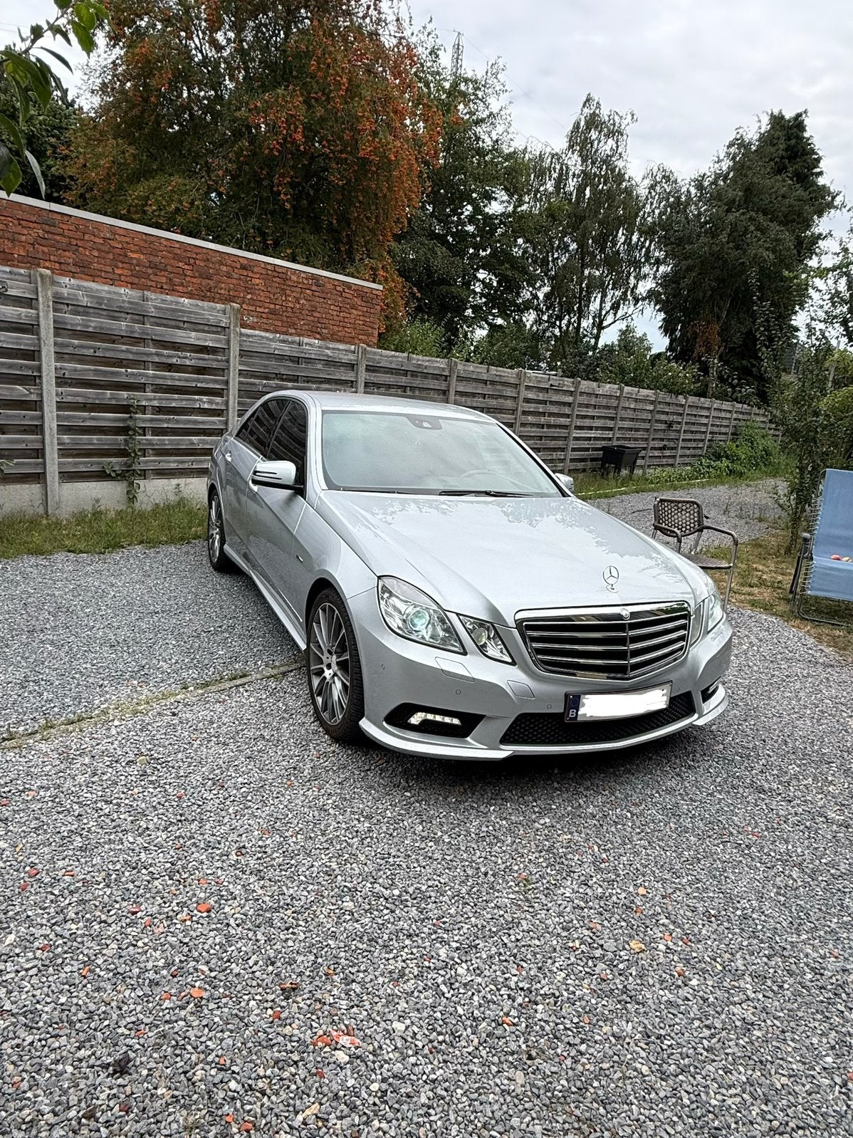 Mercedes E200, Auto's, Euro 5, Zwart, Leder en Stof, 5 deurs