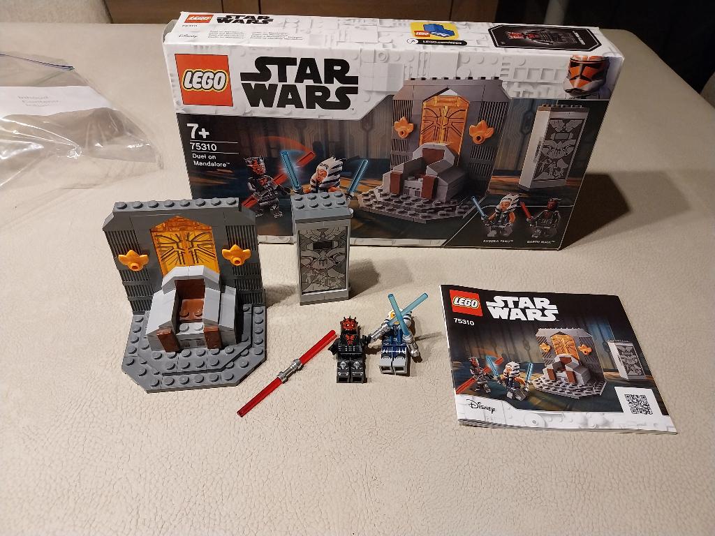 lego star wars 75310 Duel on Mandalore, Star Wars, Lego, Ophalen of Verzenden, Zo goed als nieuw