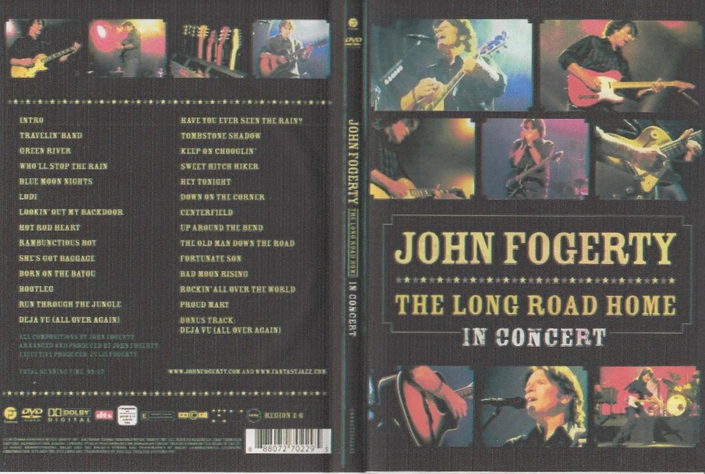 DVD - John FOGERTY + C.C.R., Verzenden, Zo goed als nieuw, Concert
