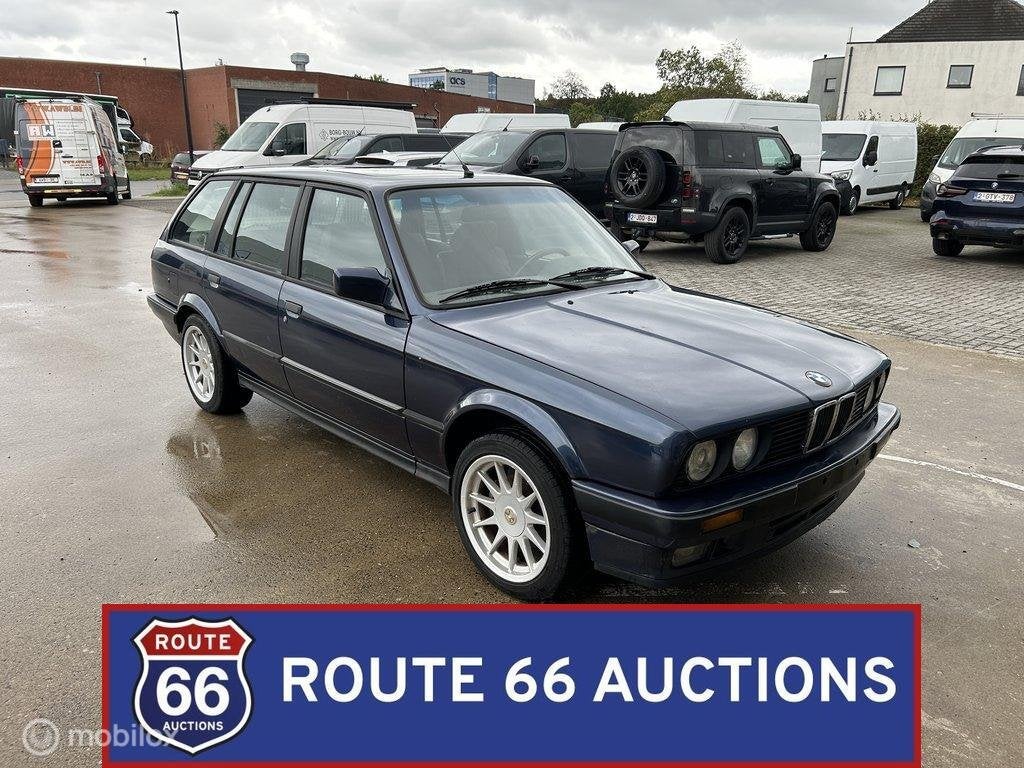 BMW 320i Touring | 1989 | Route 66 Auctions, Autos, Achat, Entreprise, Boîte manuelle, Autre carrosserie