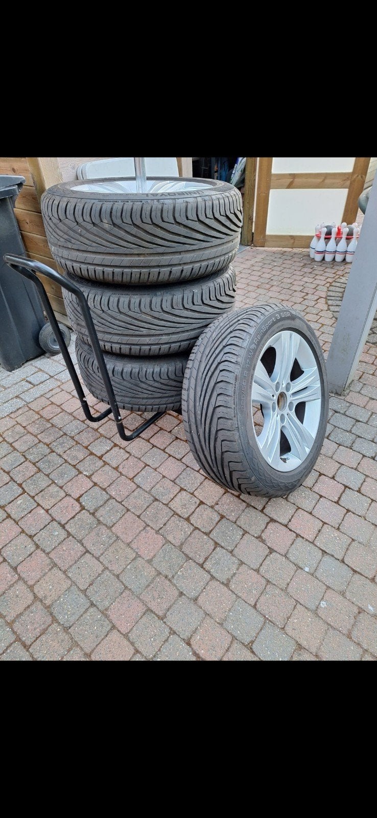 Bmw velgen plus banden 5x120, Auto diversen, Autosport-onderdelen, Ophalen
