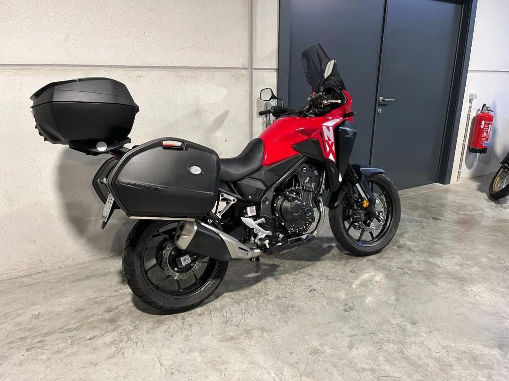 Honda NX500 met volledige kofferset (bj 2024), Motoren, Bedrijf, Overig, 12 t/m 35 kW, 500 cc