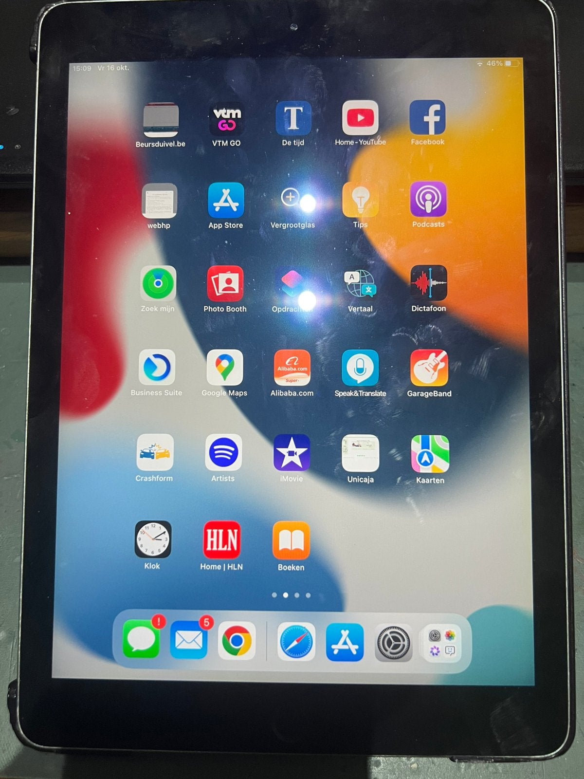 Iphad air 2.   10,9.inch.  65gb, Informatique & Logiciels, Enlèvement ou Envoi, Apple iPad Air, Utilisé, Wi-Fi et Web mobile