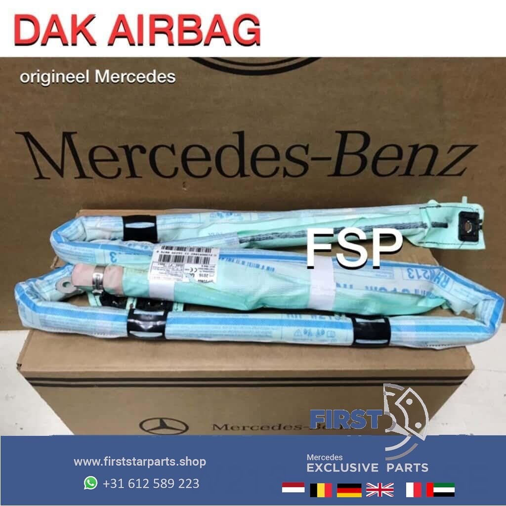 W213 DAK AIRBAG Mercedes E Klasse HEMEL AIRBAG ORIGINEEL 201, Auto-onderdelen, Gebruikt, -, Ophalen of Verzenden, -