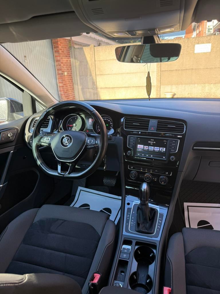 2016 VW Golf Variant | 2.0 | Highline| Automaat DSG |Gekeurd, Auto's, 1995 cc, 4 cilinders, Blauw, Alcantara
