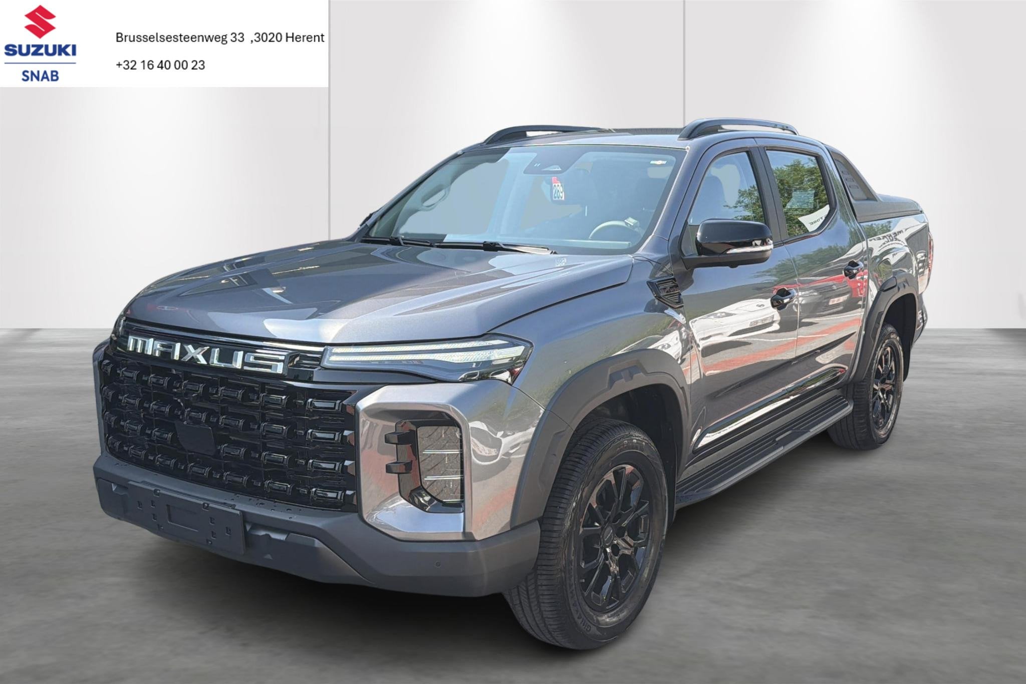 Maxus T60Max Pick-up 360Cam-Carplay-Aut-Airco (automatique), Autos, Neuf, Argent ou Gris, Entreprise, Automatique