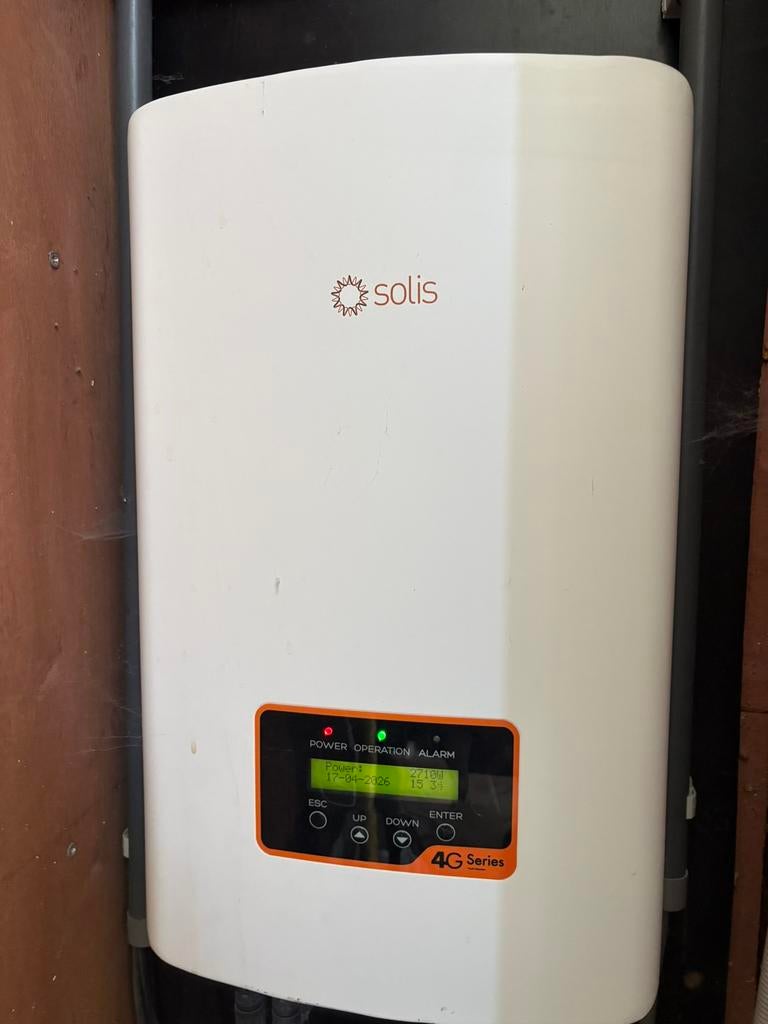 2x Solis-1P3K-4G – Ideaal 3x230V, Enlèvement, Utilisé
