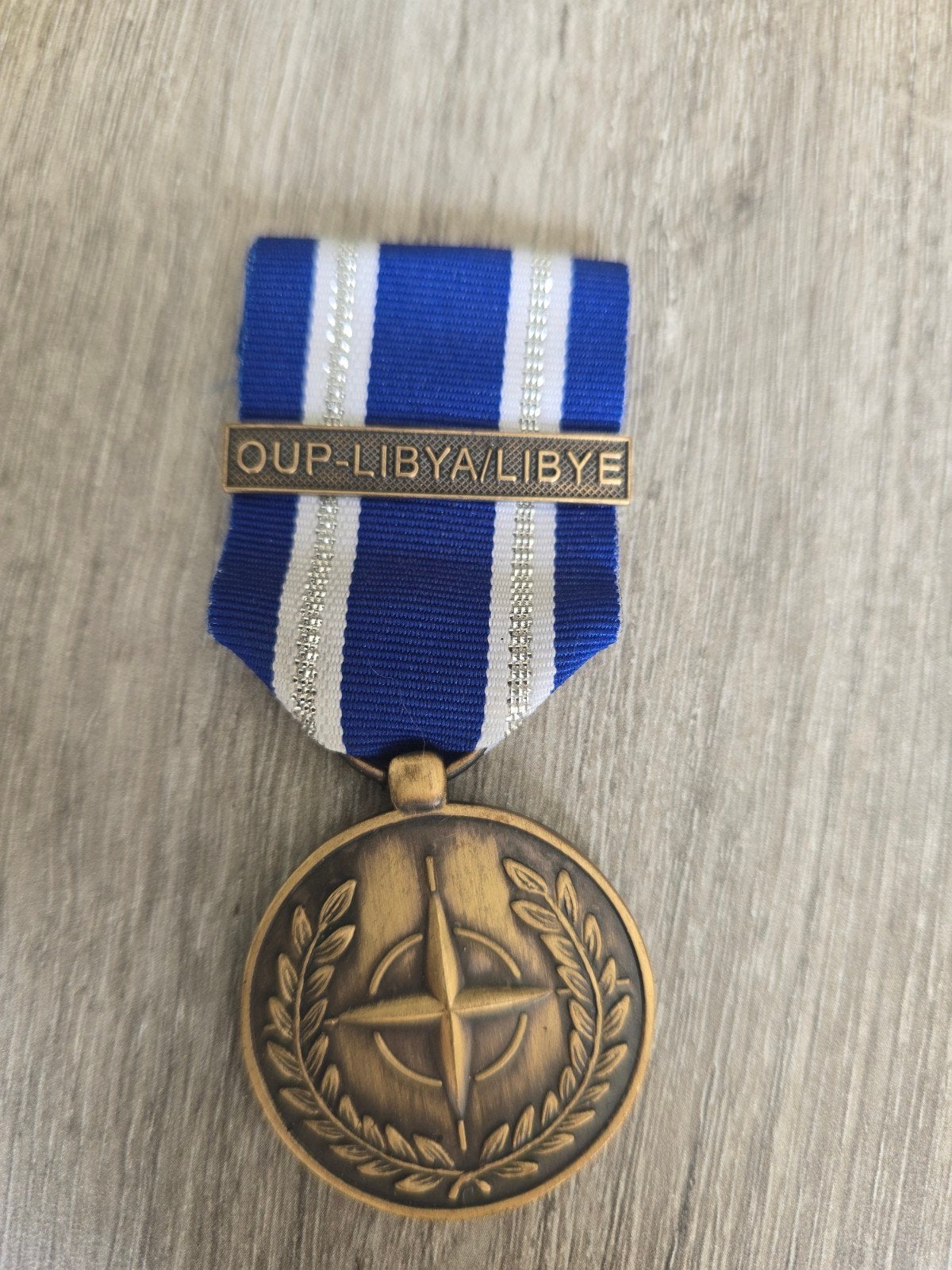 Medaille Nato OUP Lybia, Ophalen of Verzenden