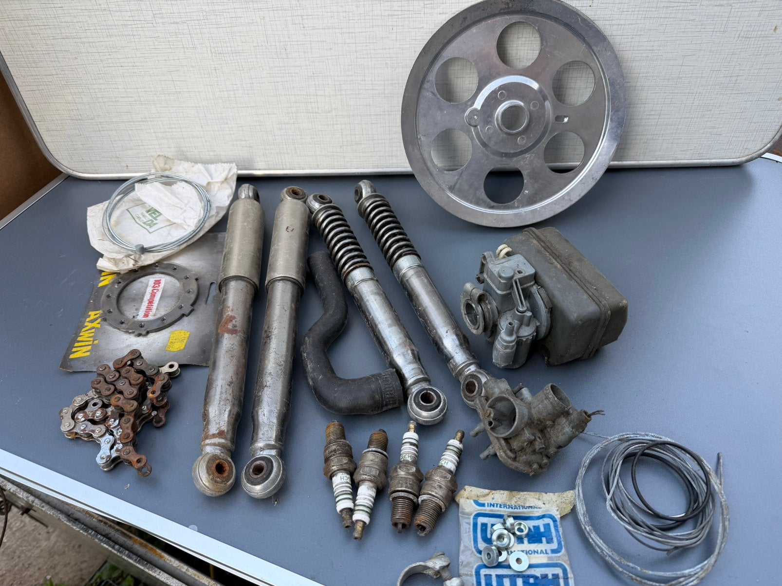 Lot pieces divers peugeot 103, Vélos & Vélomoteurs, Pièces de cyclomoteur | Puch, Enlèvement, Utilisé, Carburateur