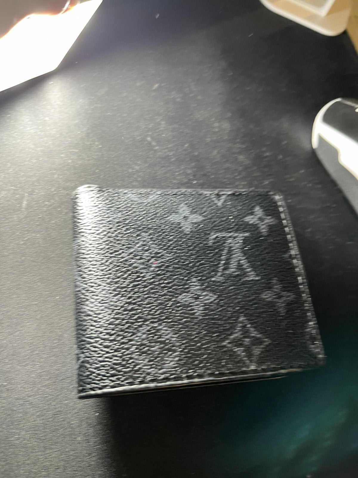 Lv portemennee, Handtassen en Accessoires, Zwart, Nieuw, Leder, Ophalen