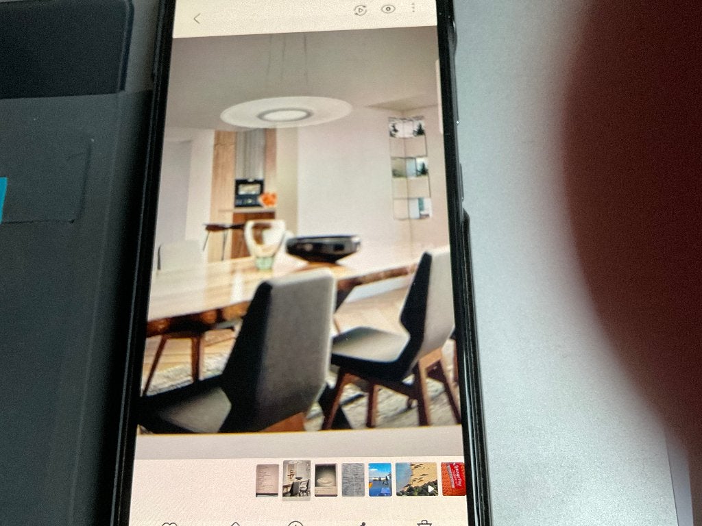 Design ledlamp, Ophalen, Zo goed als nieuw, Kunststof, Italiaans design, zeer dun