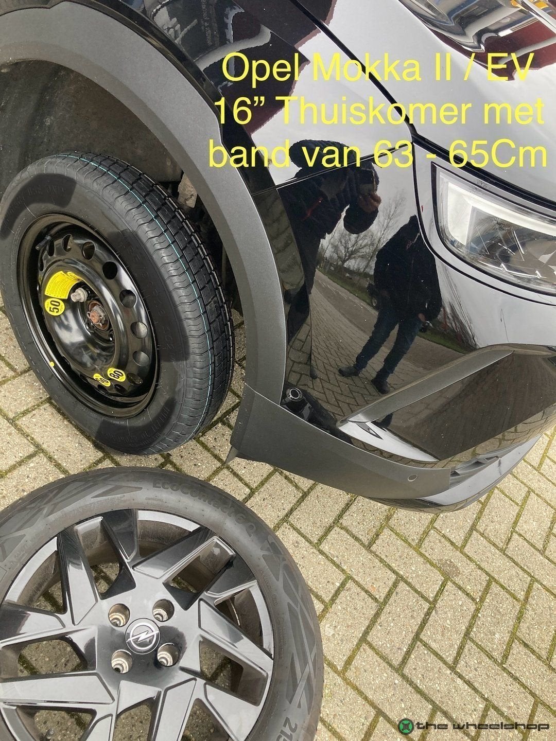 Thuiskomer Reservewiel Citroen C4 eC4 Peugeot 2008 Opel Mokk, Neuf, Pneus et Jantes, Véhicule de tourisme, -
