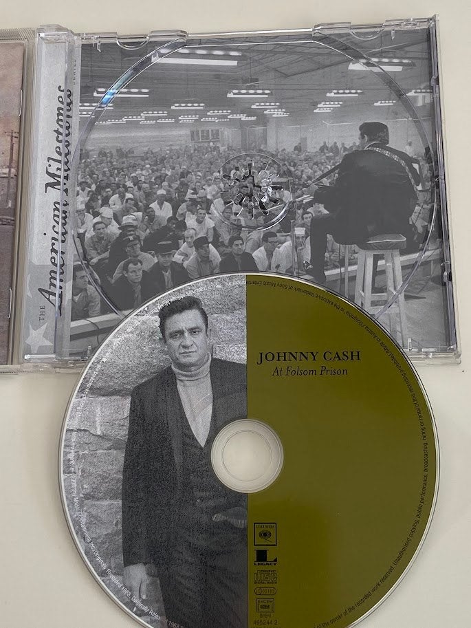 cd "At Folsom Prison" van Johnny Cash, CD & DVD, Comme neuf, Enlèvement, Édition spéciale, Chanteur-compositeur