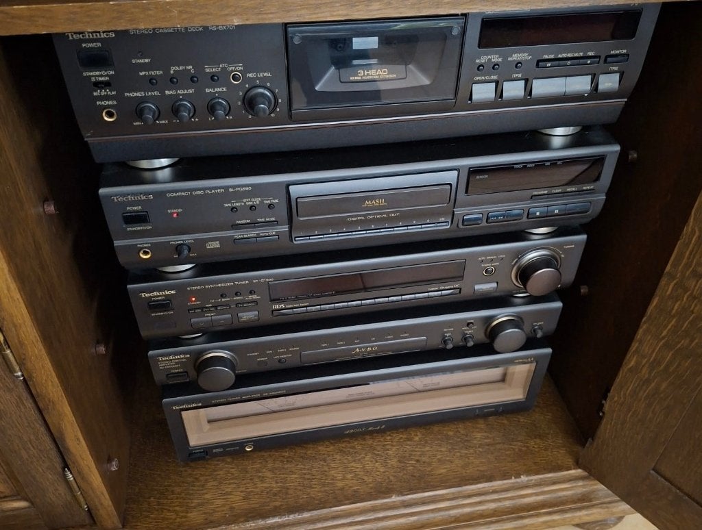 Stereoketen Technics, Audio, Tv en Foto, Ophalen, Gebruikt, Tuner of Radio, Overige merken