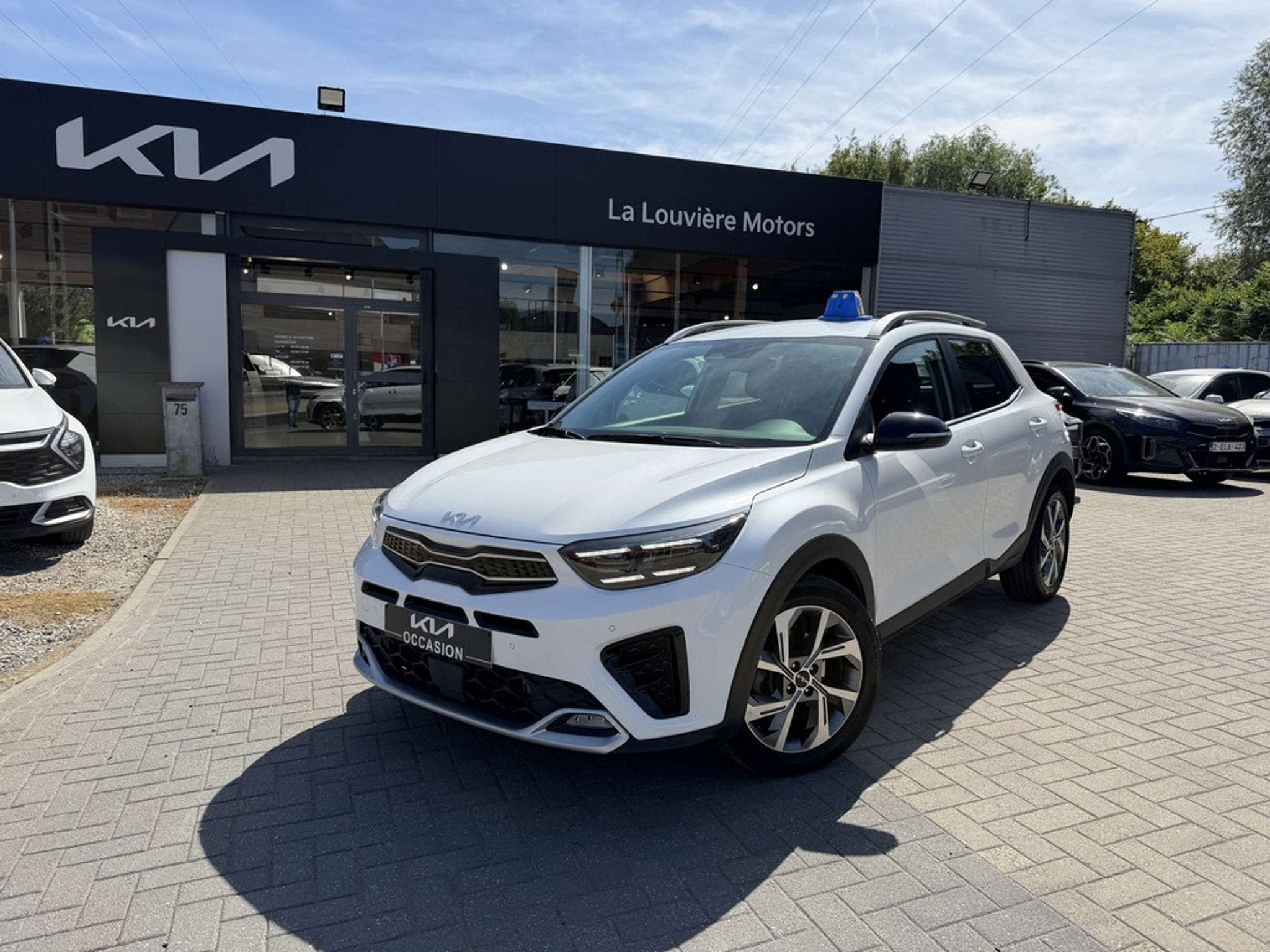Kia Stonic Stonic 1.0 T GT Line ISG DCT * FULL * CLIM * NAVI, Autos, Achat, 998 cm³, 135 g/km, Entreprise