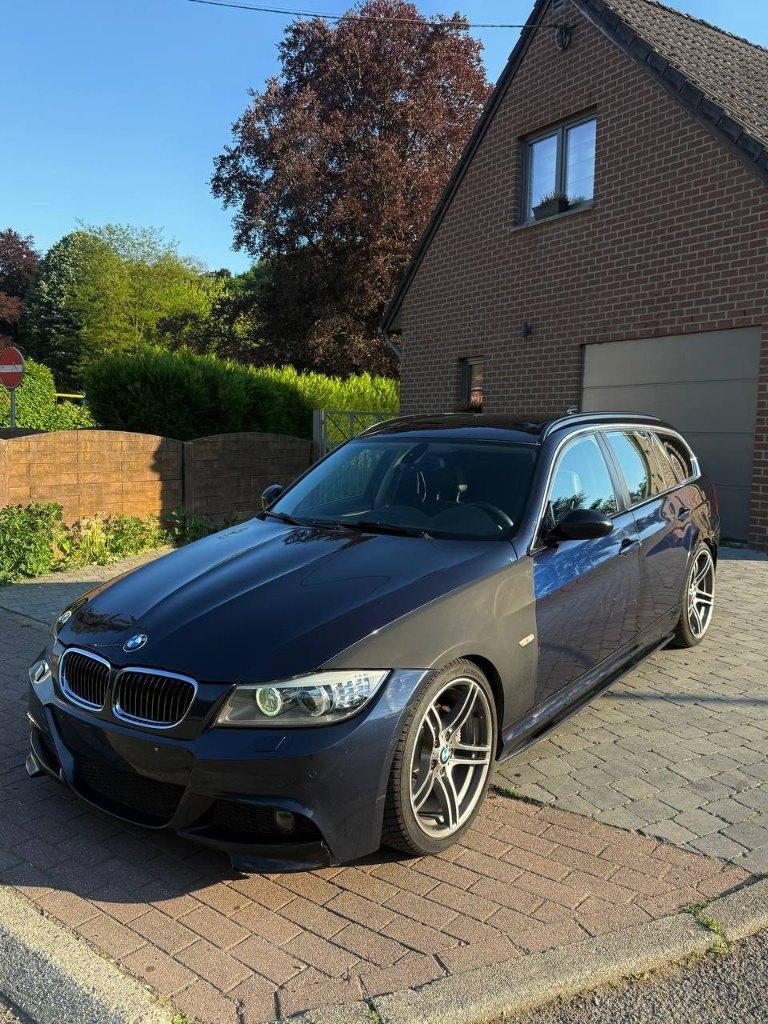 BMW E91 330D 2010 Pack M - 197.000km, Autos, Cuir, Euro 5, Achat, 155 kW